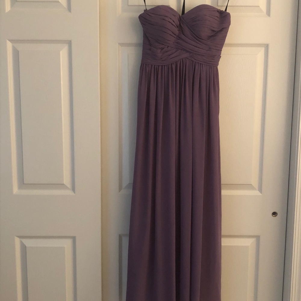 Bill Levkoff Strapless Bridesmaid Dress - Picture 3 of 7